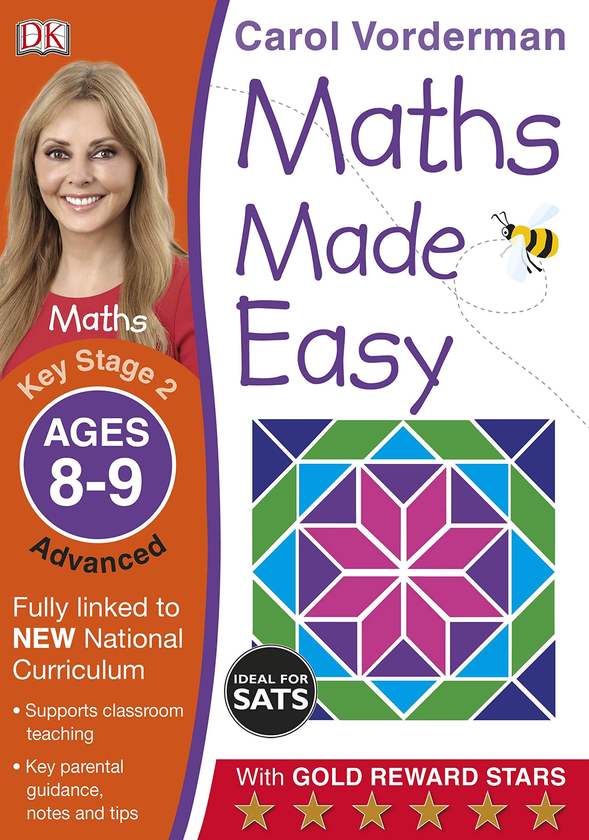 [object Object] «Maths Made Easy Ages 8-9 Key Stage 2 Advanced », автор Кэрол Вордерман - фото №1