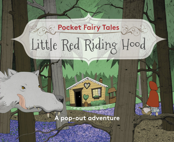 Паперова книга «Pocket Fairytales. Little Red Riding Hood», автор Пол Гесс - фото №1