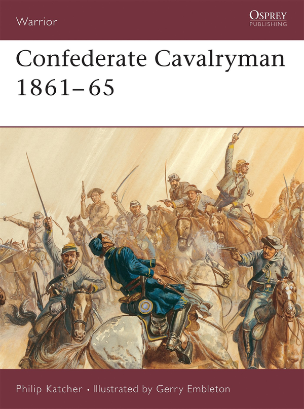 Бумажная книга «Confederate Cavalryman 1861–65», автор Филип Кэтчер - фото №1