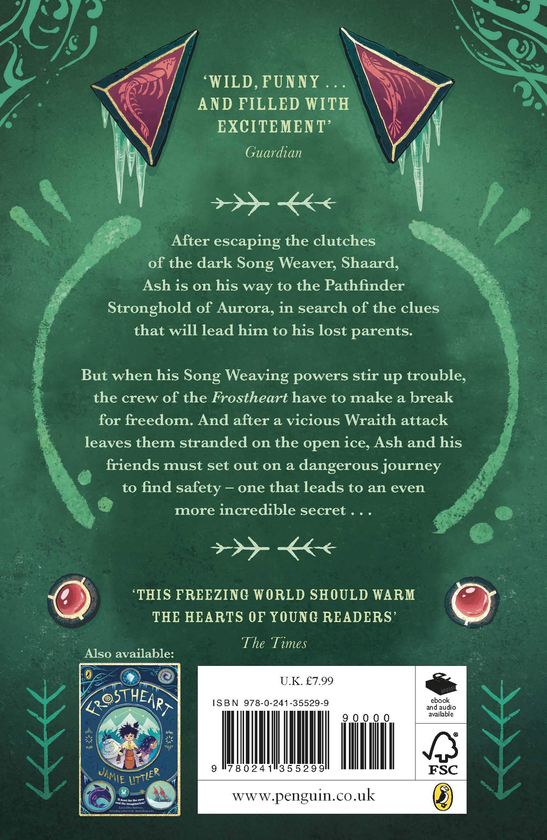 Бумажная книга «Frostheart 2. Escape from Aurora», автор Джейми Литтлер - фото №1