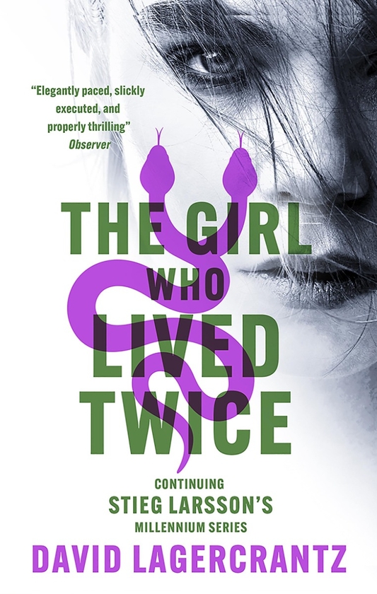 Бумажная книга «The Girl Who Lived Twice», автор Давид Лагеркранц - фото №1
