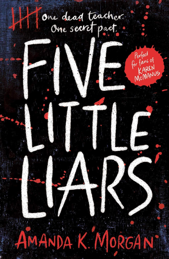 Бумажная книга «Five Little Liars», автор Аманда К. Морган - фото №1
