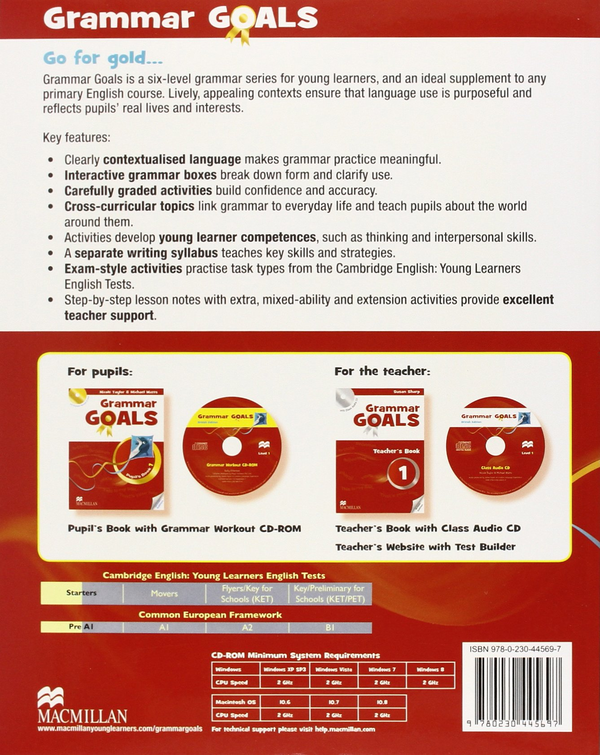 [object Object] «Grammar Goals Level 1. Student's Book (+ CD-ROM)», авторів Майкл Уоттс, Ніколь Тейлор - фото №2 - мініатюра
