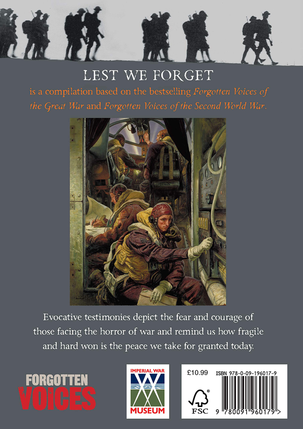 Паперова книга «Lest We Forget: Forgotten Voices From 1914-1945», автор Макс Артур - фото №1