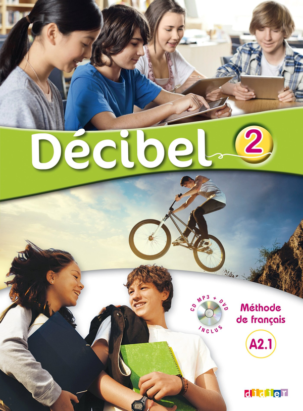 Бумажная книга «Décibel 2 niv. A2.1 - Livre + CD mp3 + DVD» - фото №1