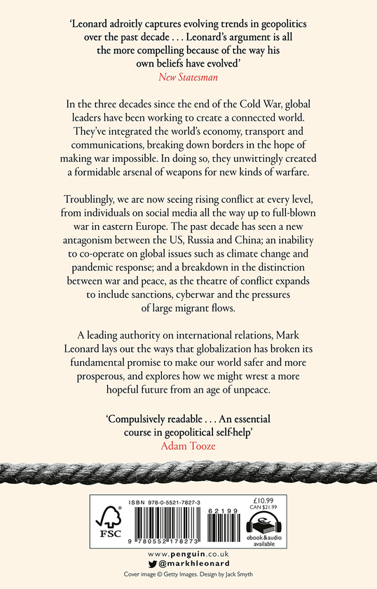 Паперова книга «The Age of Unpeace. How Connectivity Causes Conflict», автор Марк Леонард - фото №1
