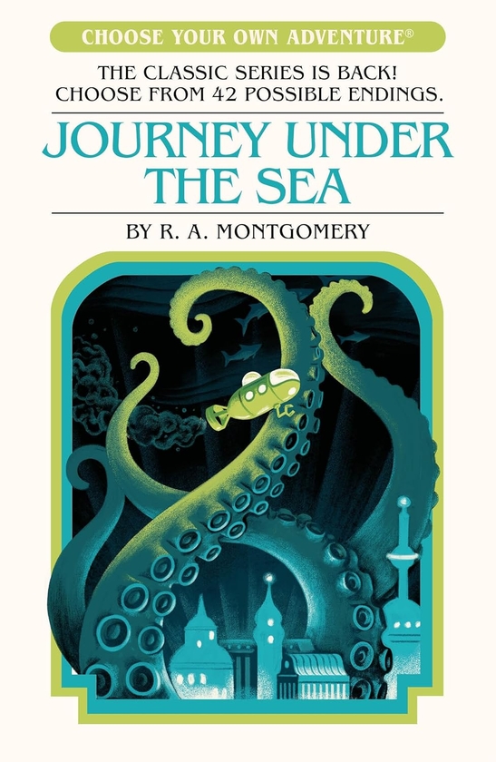 Бумажная книга «Journey Under the Sea», автор Р.А. Монтгомери - фото №1