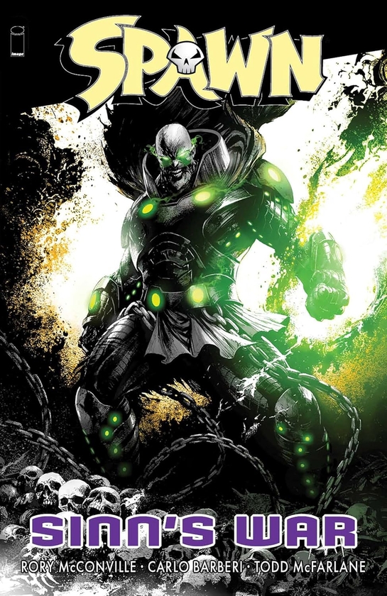 Бумажная книга «Spawn: Sinn's War», авторов Рори МакКонвилл, Тодд Макфарлейн - фото №1