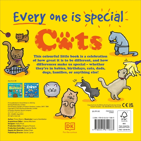Бумажная книга «Cats», автор Фиона Манро - фото №1