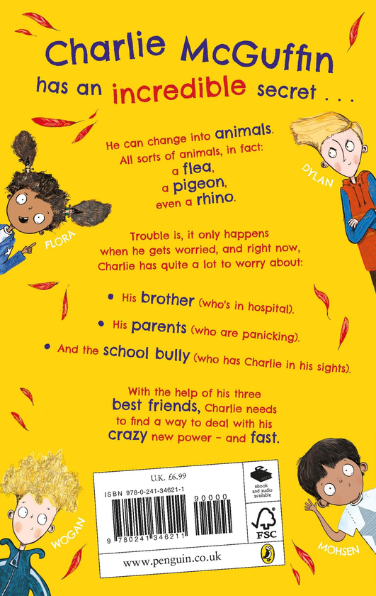 Паперова книга «Charlie Changes Into a Chicken», автор Сем Коупленд - фото №1