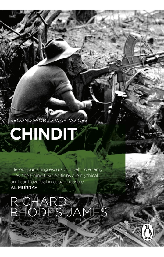 Паперова книга «Chindit», автор Річард Родс Джеймс - фото №1