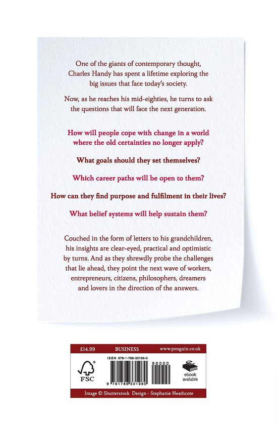 Бумажная книга «21 Meditations on Life and Its Challenges», автор Чарльз Хэнди - фото №1