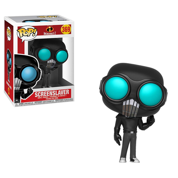  «Коллекционная фигурка Funko Pop! Pop Disney Incredibles 2 Screenslaver (FK29207)», бренда Funko Pop - фото №1