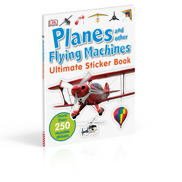 Бумажная книга «Planes and Other Flying Machines Ultimate Sticker Book» - фото №1