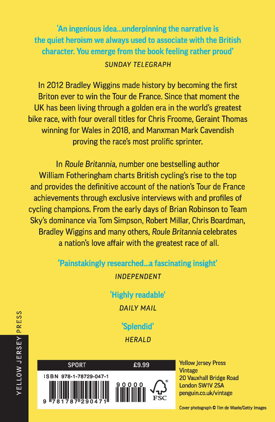 Бумажная книга «Roule Britannia. Great Britain and the Tour de France», автор Уильям Фотерингем - фото №1