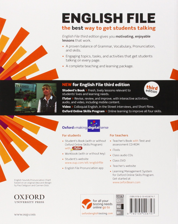 [object Object] «English File. Upper-intermediate. Student's Book (+ DVD-ROM)», авторів Клайв Оксенден, Крістіна Латам-Кеніґ - фото №2 - мініатюра