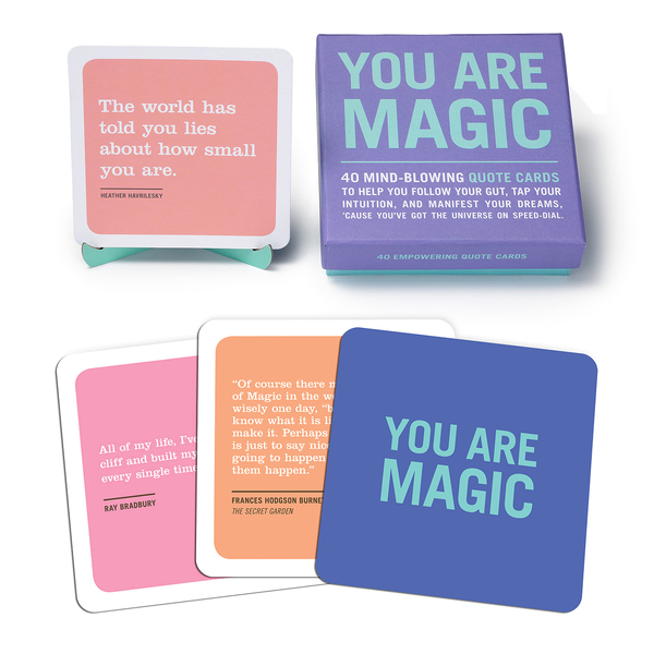 Бумажная книга «Knock Knock You Are Magic Inner-Truth Deck» - фото №1