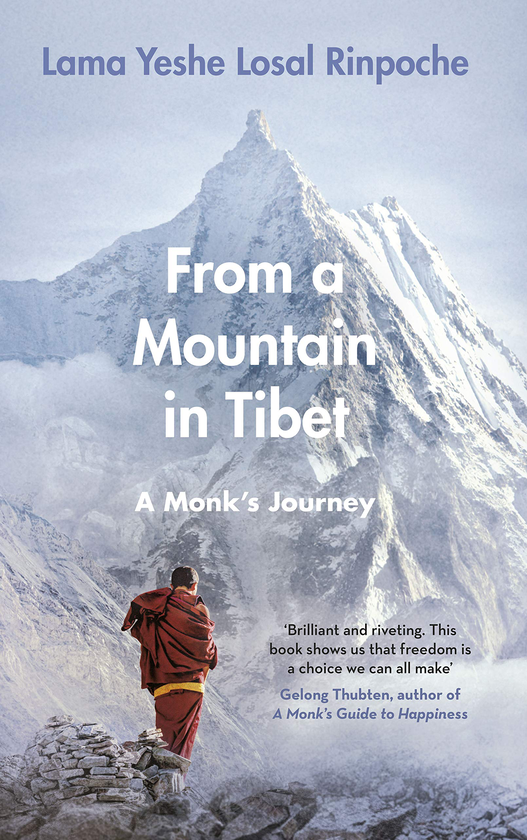 Бумажная книга «From a Mountain In Tibet», автор Еше Лосал - фото №1