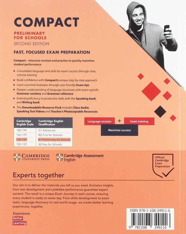 [object Object] «Compact Preliminary for Schools Teacher's Book with Downloadable Class Audio and Teacher's Photocopiable Worksheets», авторів Сью Елліотт, Аманда Томас - фото №2 - мініатюра