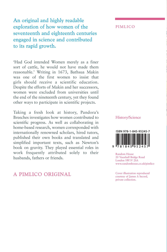 Бумажная книга «Pandora's Breeches. Women, Science and Power in the Enlightenment», автор Патриция Фара - фото №1