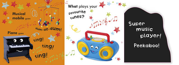 Бумажная книга «Noisy Playtime Peekaboo!» - фото №1