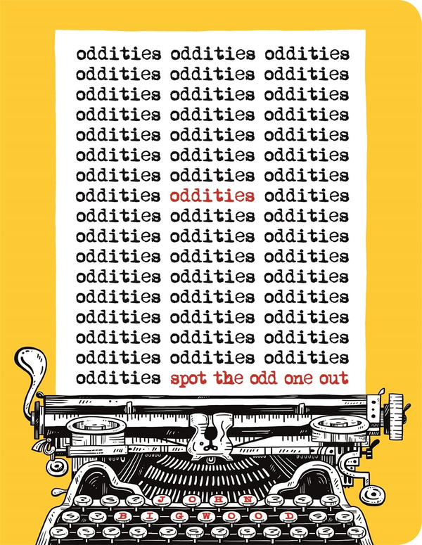Паперова книга «Oddities. Spot the Odd One Out», автор Джон Бігвуд - фото №1