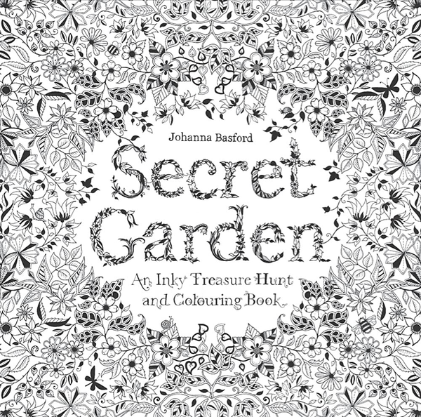 Бумажная книга «Secret Garden. An Inky Treasure Hunt and Colouring Book», автор Джоанна Басфорд - фото №1