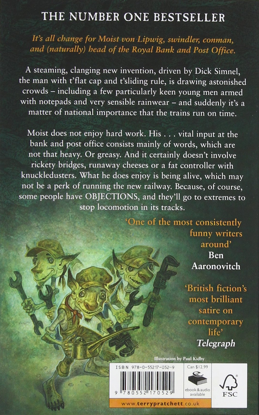 Бумажная книга «Raising Steam: A Discworld Novel », автор Терри Пратчетт - фото №1