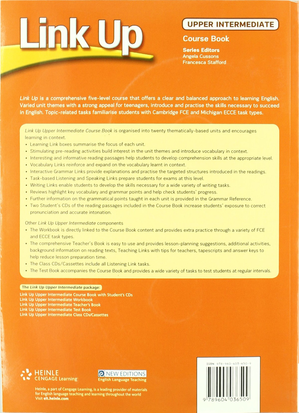 Паперова книга «Link Up Upper Intermediate (+Student CD Package)» - фото №1