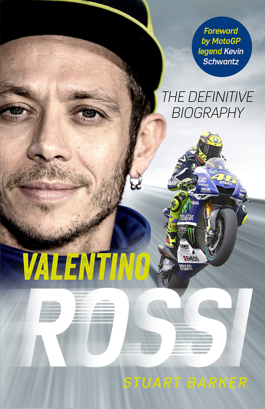 Паперова книга «Valentino Rossi», автор Стюарт Баркер - фото №1