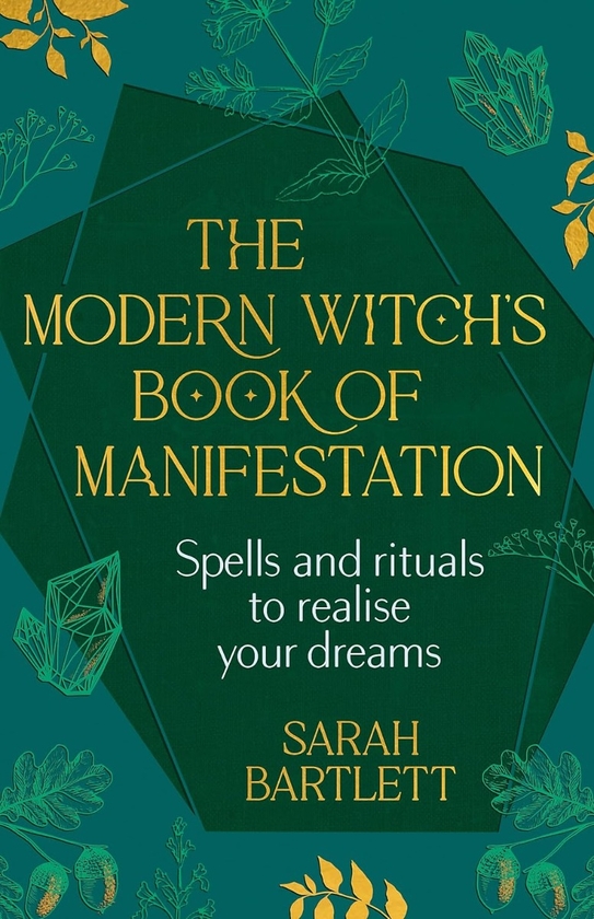 Паперова книга «The Modern Witch’s Book of Manifestation», автор Сара Бартлетт - фото №1