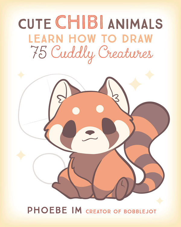 Паперова книга «Cute Chibi Animals. Learn How to Draw 75 Cuddly Creatures», автор Фібі Ім - фото №1