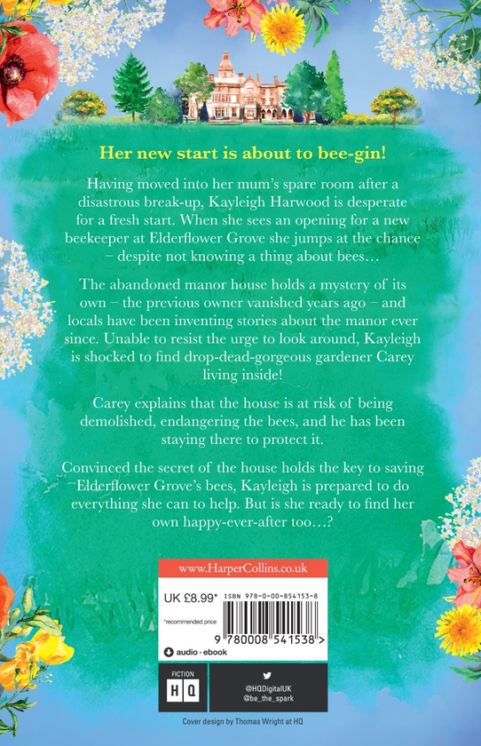 Паперова книга «The Beekeeper at Elderflower Grove», автор Джеймі Адманс - фото №1