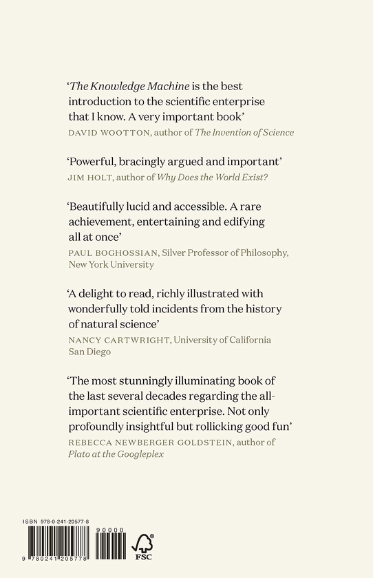 Паперова книга «The Knowledge Machine. How an Unreasonable Idea Created Modern Science», автор Майкл Стревенс - фото №1