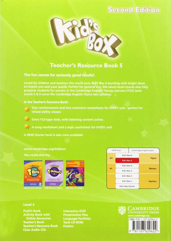 [object Object] «Kid's Box Level 5. Teacher's Resource Book», автор Кейт Корі-Райт - фото №2 - мініатюра