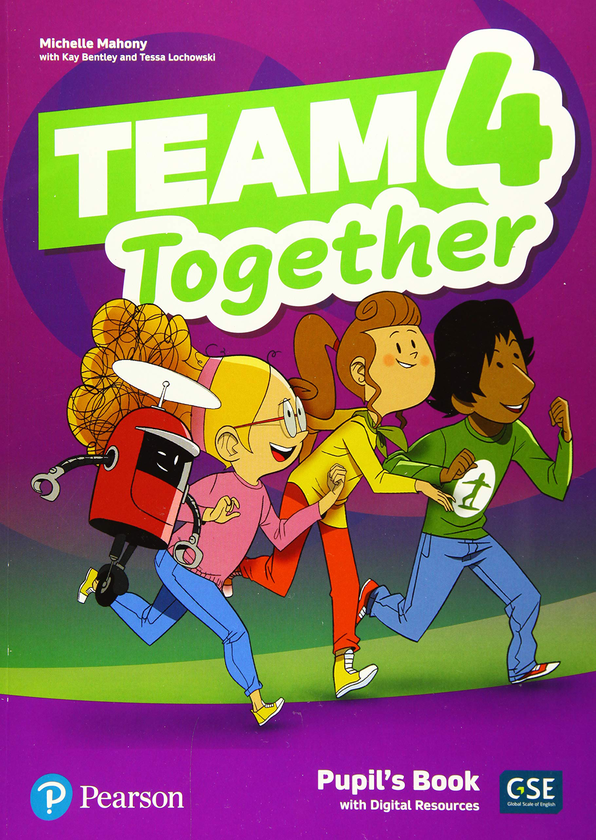 Паперова книга «Team Together 4 Pupil's Book with online Digital Resources», авторів Кей Бентлі, Мішель Махоні - фото №1