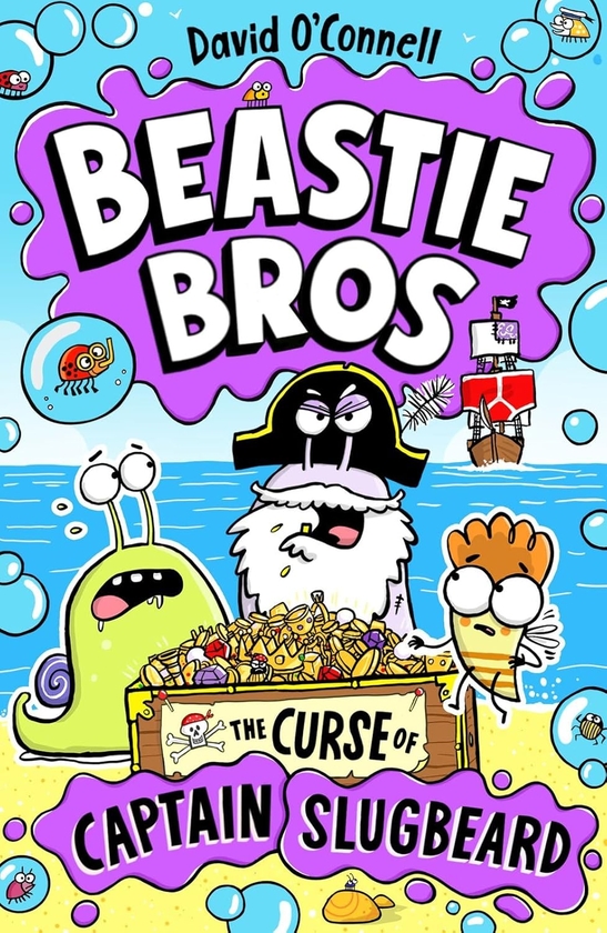 Бумажная книга «Beastie Bros 3: The Curse of Captain Slugbeard», автор Дэвид О'Коннелл - фото №1