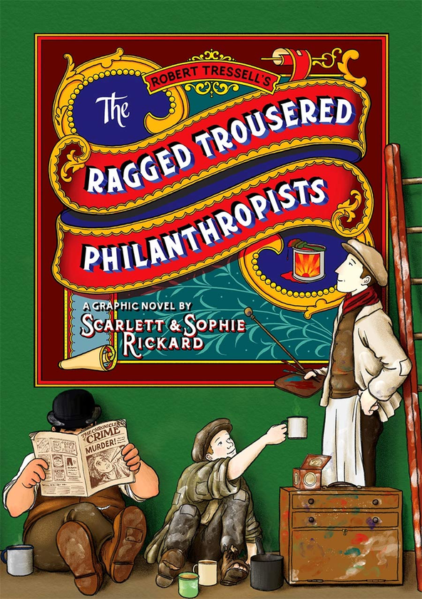 Паперова книга «The Ragged Trousered Philanthropists», авторів Роберт Тресселл, Софі Рікард - фото №1