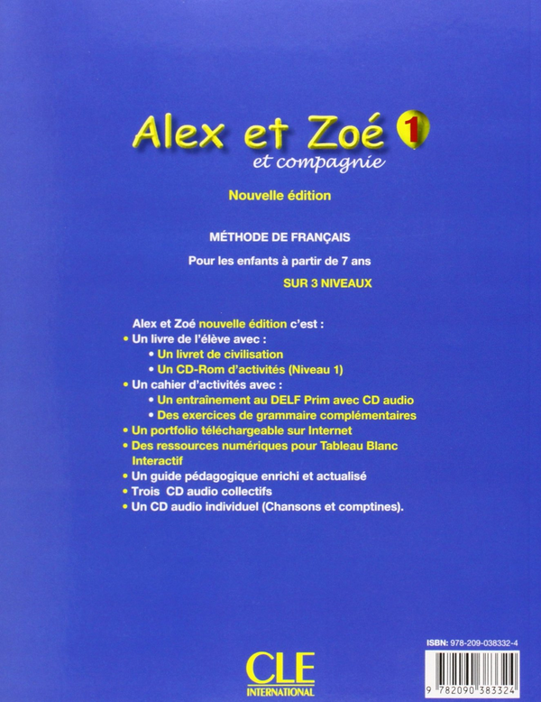 Бумажная книга «Alex ET Zoe et Compagnie - Nouvelle Edition: Guide Pedagogique 1 », автор Колетт Самсон - фото №1