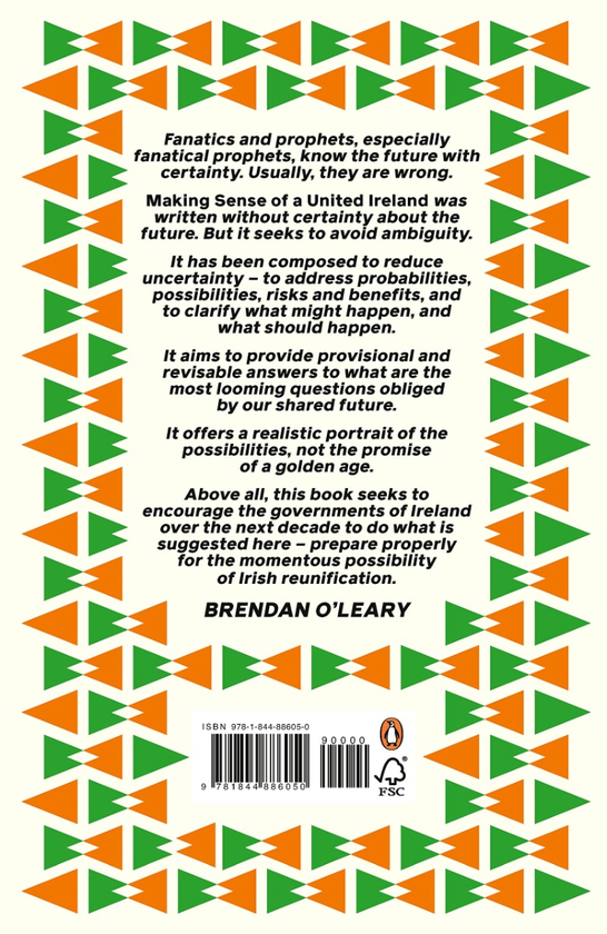 Паперова книга «Making Sense of a United Ireland», автор Брендан О'лірі - фото №1