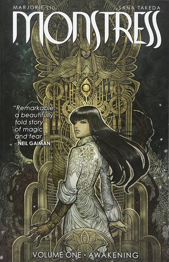 Бумажная книга «Monstress Volume 1: Awakening», автор Марджори Лю - фото №1