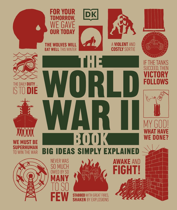 Паперова книга «The World War II Book. Big Ideas Simply Explained» - фото №1