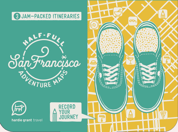 Бумажная книга «Half-full Adventure Map: San Francisco» - фото №1