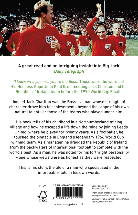 Бумажная книга «Jack Charlton. The Autobiography», автор Джек Чарлтон - фото №1