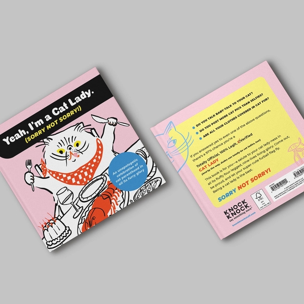 Паперова книга «I'm a Cat Lady Sorry Not Sorry Book» - фото №1
