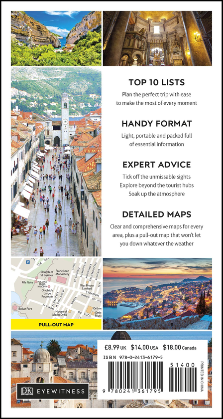 Бумажная книга «Dubrovnik and the Dalmatian Coast» - фото №1
