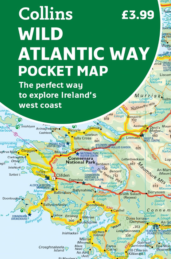 Бумажная книга «Wild Atlantic Way Pocket Map» - фото №1