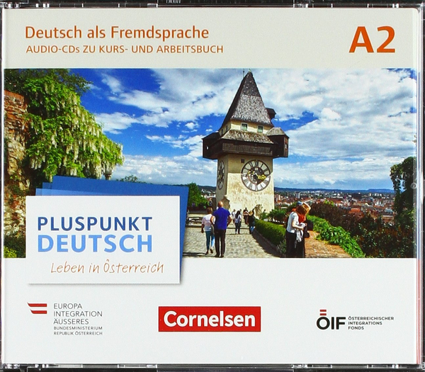 Бумажная книга «Pluspunkt Deutsch. Leben in Österreich A2. Audio-CDs wav-Format zu Kurs- und Arbeitsbuch» - фото №1