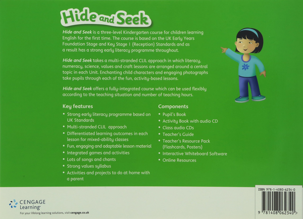 Паперова книга «Hide and Seek: Pupils Book 2», автор Джейн Томпсон - фото №1