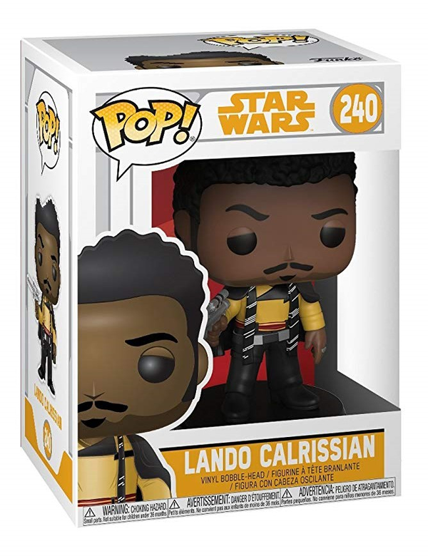  «Коллекционная фигурка Funko Pop! Pop movies Star Wars Lando Calrissian (FK26982)», бренда Funko Pop - фото №1